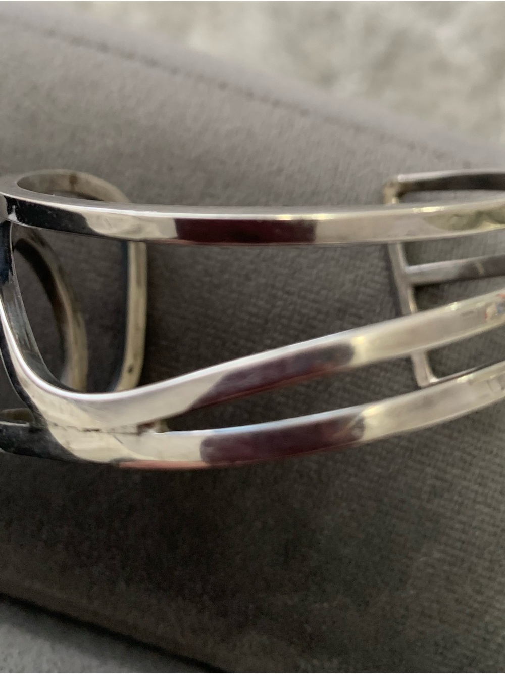 Vintage Silver Women’s handcrafted Cuff Bracelet